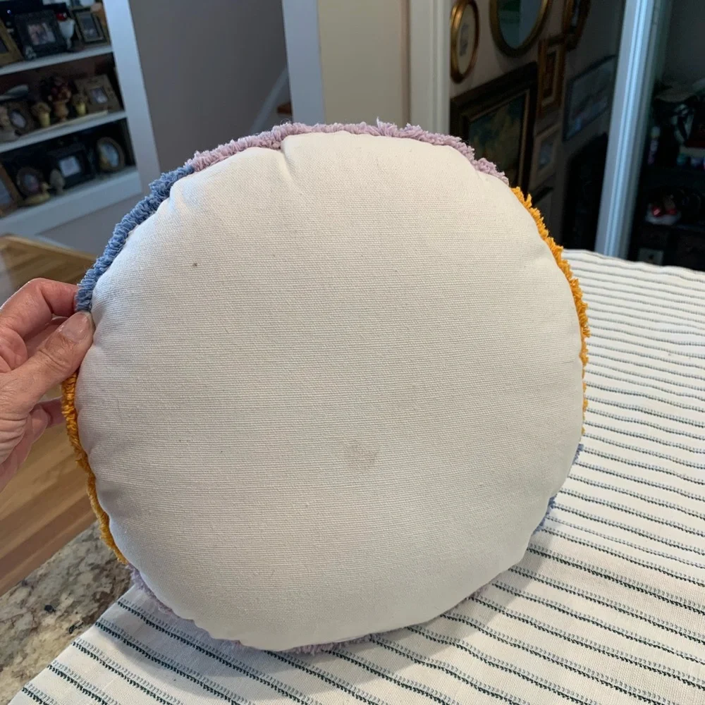 Colorful Round Plush Pillow